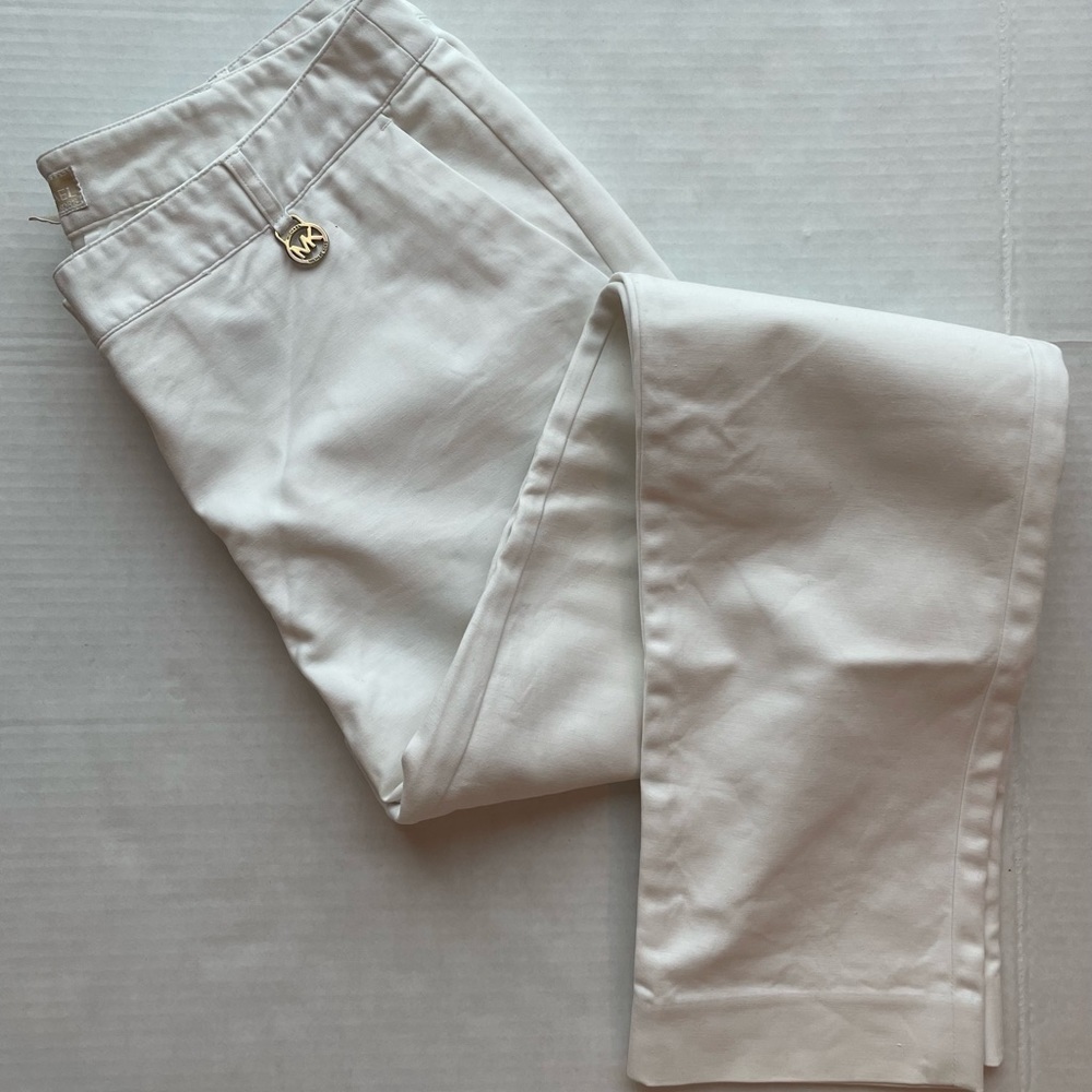Michael kors white trouser